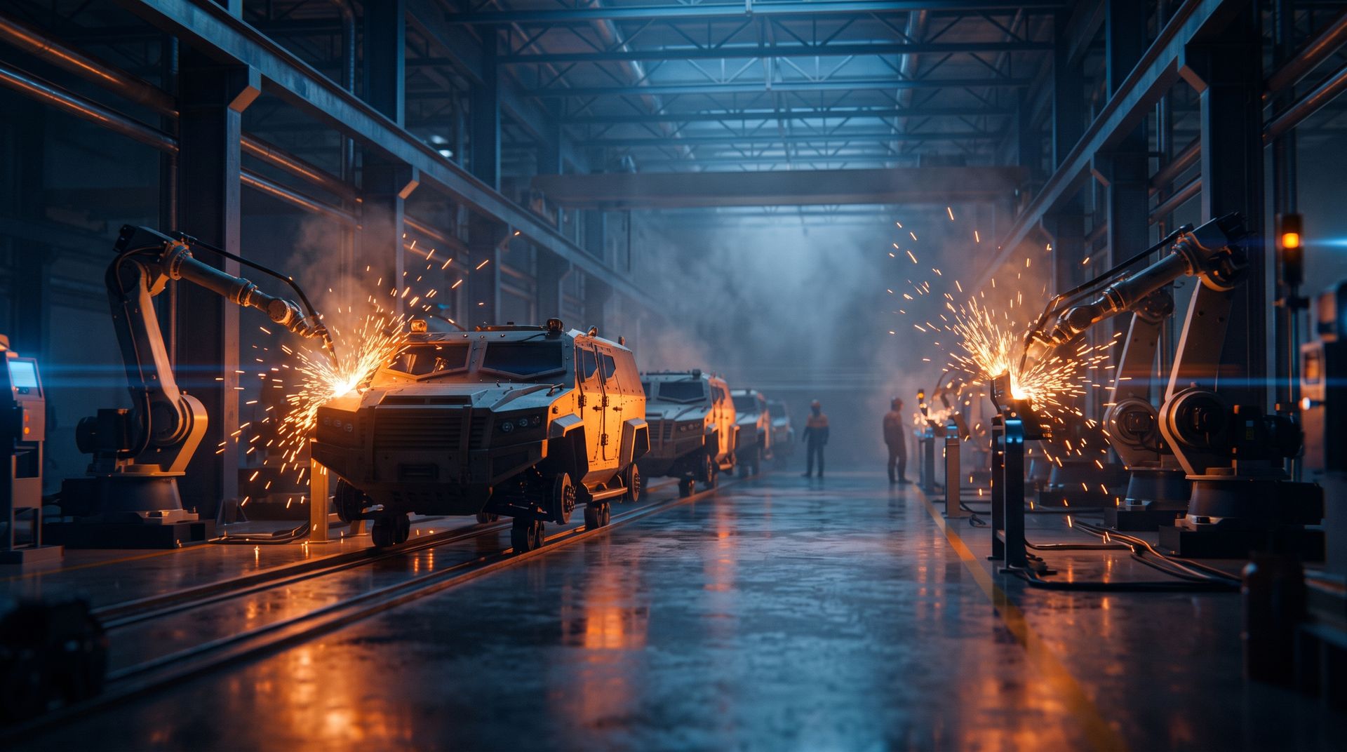 Planta industrial de ensamble de vehículos